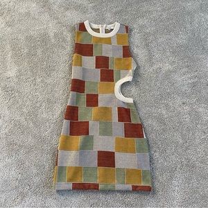 ZARA checkered dress, Size S, great condition